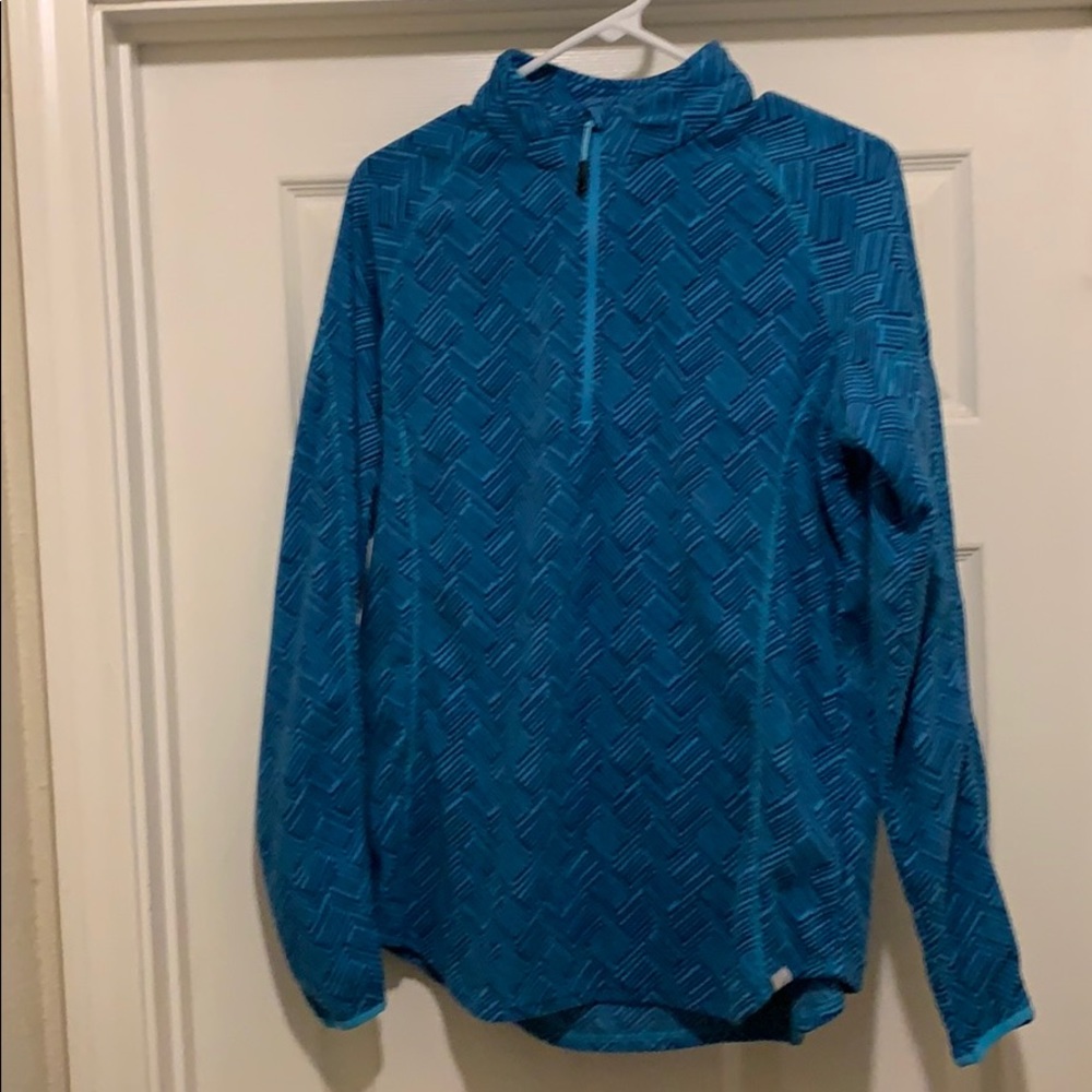 Very soft! Pullover! 3/4 zip up.